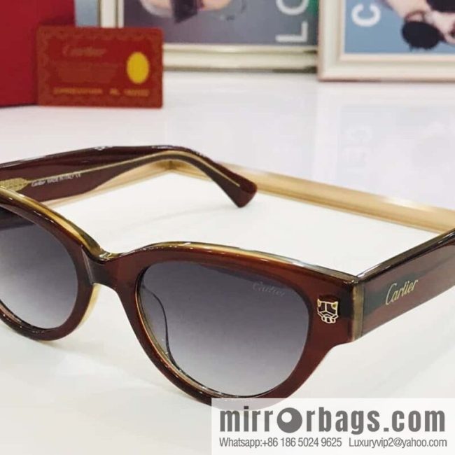 Cartier Cartier Electroplating Process Unisex Sunglasses - Image 7