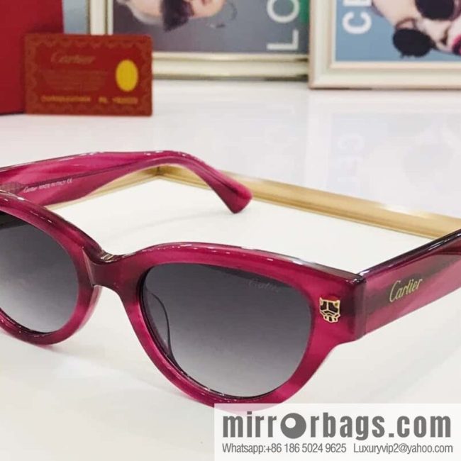 Cartier Cartier Electroplating Process Unisex Sunglasses - Image 8