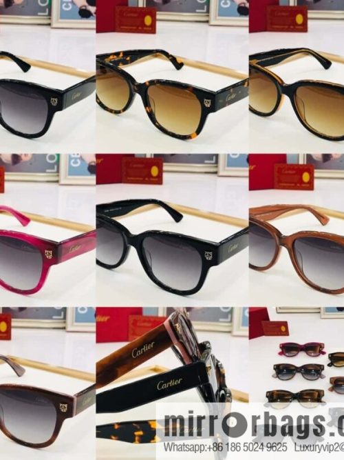 Cartier Cartier Electroplating Process Unisex Sunglasses