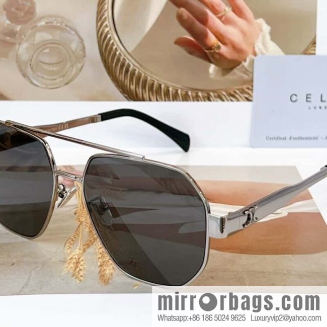 CELINE Celine handsome flight sunglasses - Image 3