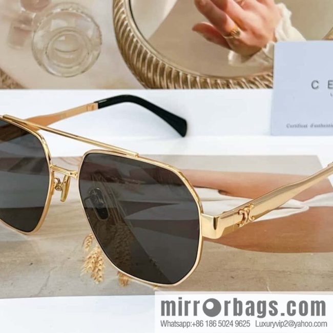 CELINE Celine handsome flight sunglasses - Image 4
