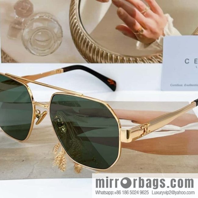 CELINE Celine handsome flight sunglasses - Image 5
