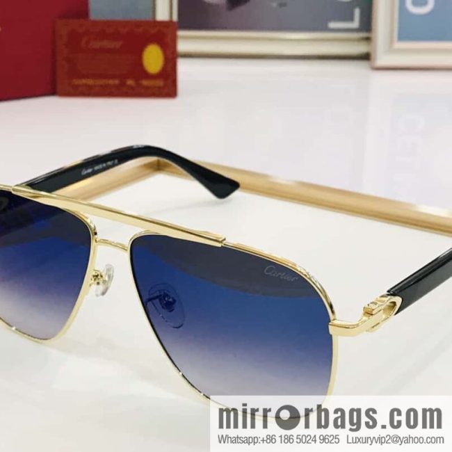 Cartier Cartier Electroplating Process Unisex Sunglasses - Image 5