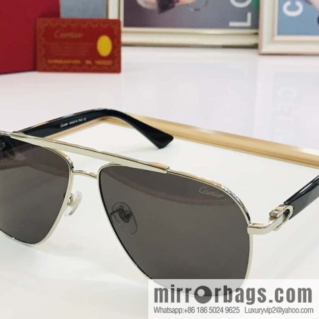 Cartier Cartier Electroplating Process Unisex Sunglasses - Image 6