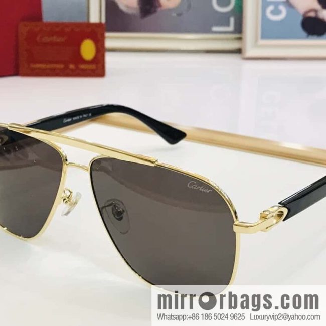 Cartier Cartier Electroplating Process Unisex Sunglasses - Image 8