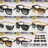 Burberry color matching plate frame unisex sunglasses