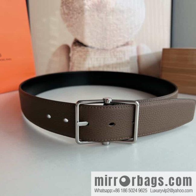 Hermes Hermes 40mm Nathan Double Sided External Belt - Image 8