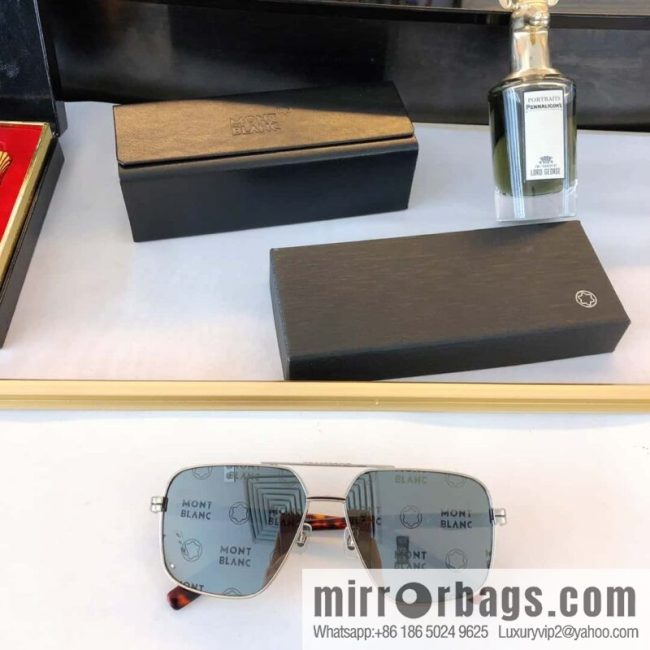 MONT BLANC Montblanc Square Men\'s Sunglasses - Image 3
