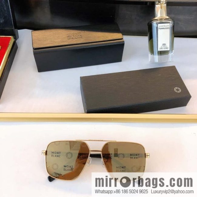 MONT BLANC Montblanc Square Men\'s Sunglasses - Image 6