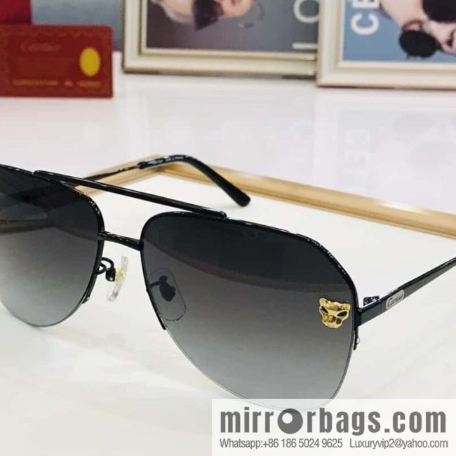 Cartier fashion casual unisex sunglasses - Image 2