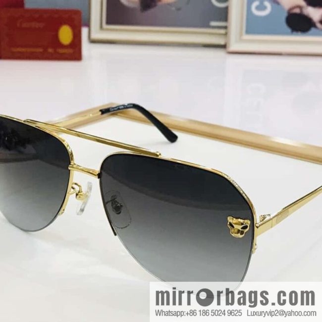 Cartier fashion casual unisex sunglasses - Image 4