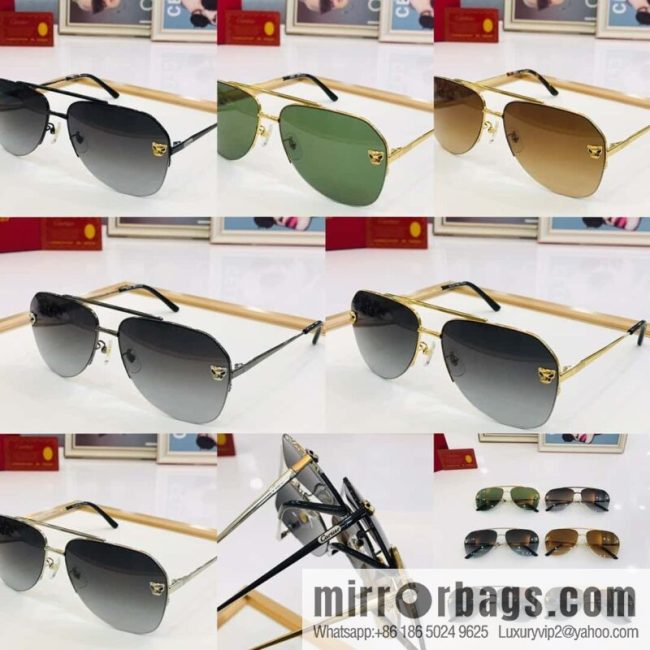 Cartier fashion casual unisex sunglasses
