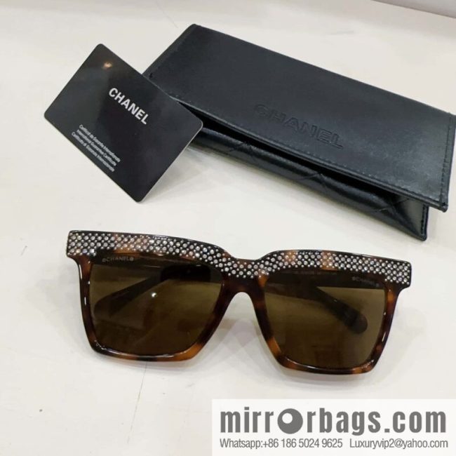 CHANEL Chanel square women\'s sunglasses - Image 6