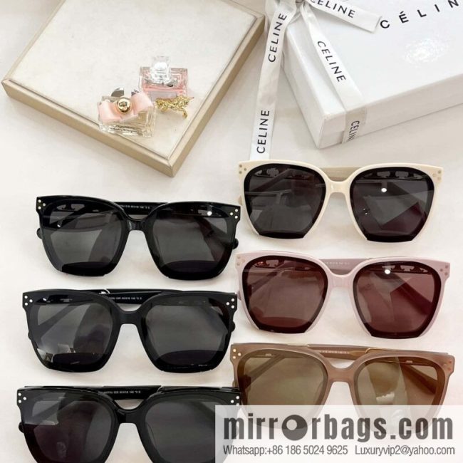 CELINE Celine Arc de Triomphe temple letter logo women\'s sunglasses