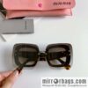 MIUMIU Miu flash piece square frame large frame women\'s sunglasses