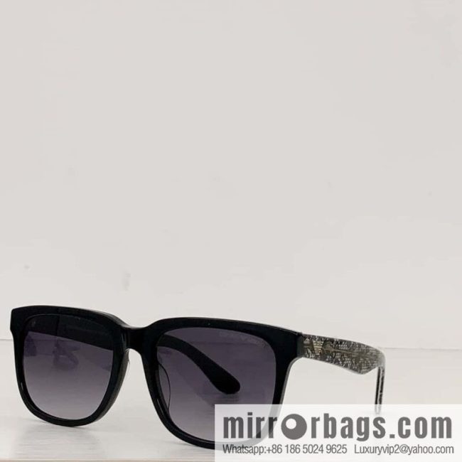 Armani Classic Plate Frame Unisex Sunglasses - Image 3
