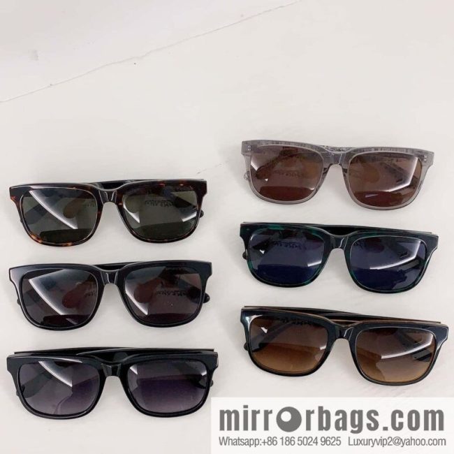 Armani Classic Plate Frame Unisex Sunglasses