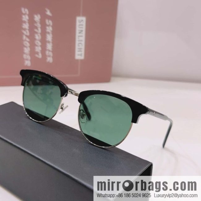 MONTBLANC Montblanc Round Frame Men\'s Sunglasses - Image 3