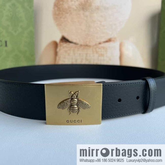 Gucci 2023 new men\'s belt 4cm - Image 3