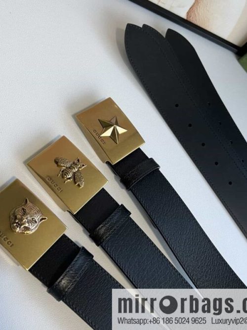 Gucci 2023 new men\'s belt 4cm