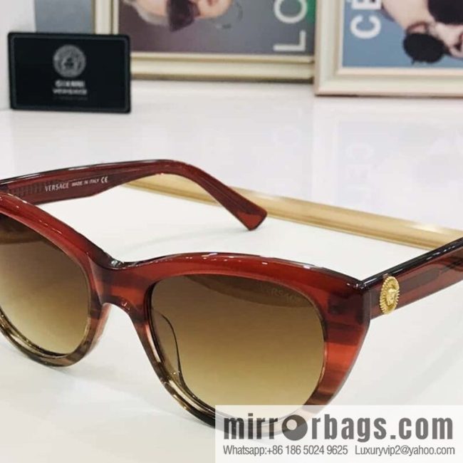 VERSACE Versace high-end plate unisex sunglasses - Image 6