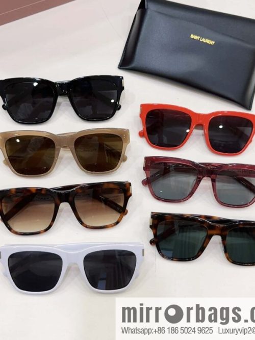 SAINT LAURENT Saint Laurent square unisex sunglasses