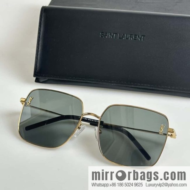 SAINT LAURENT Metal square fashion sunglasses - Image 2