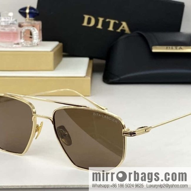 DITA Tita Metal Frame Unisex Sunglasses - Image 2
