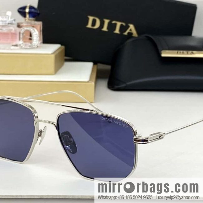 DITA Tita Metal Frame Unisex Sunglasses - Image 4