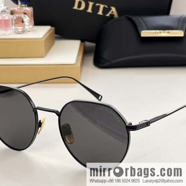 DITA Metal Large Frame Unisex Sunglasses - Image 3