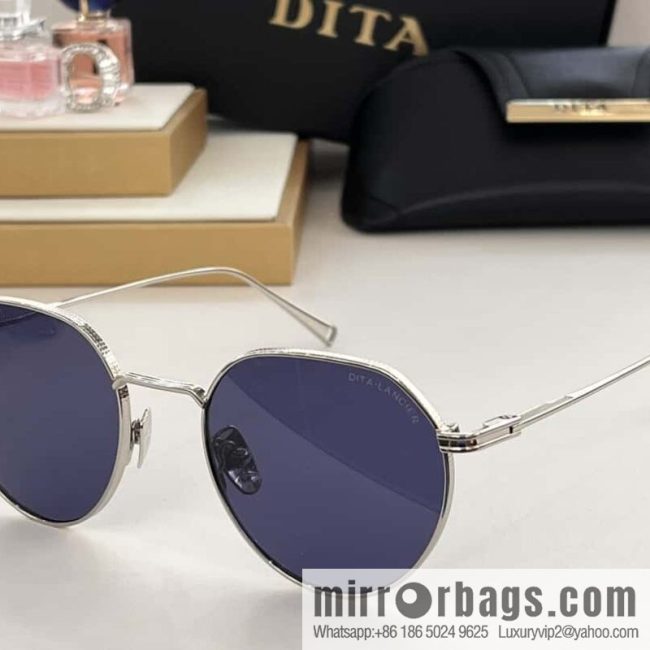 DITA Metal Large Frame Unisex Sunglasses - Image 4