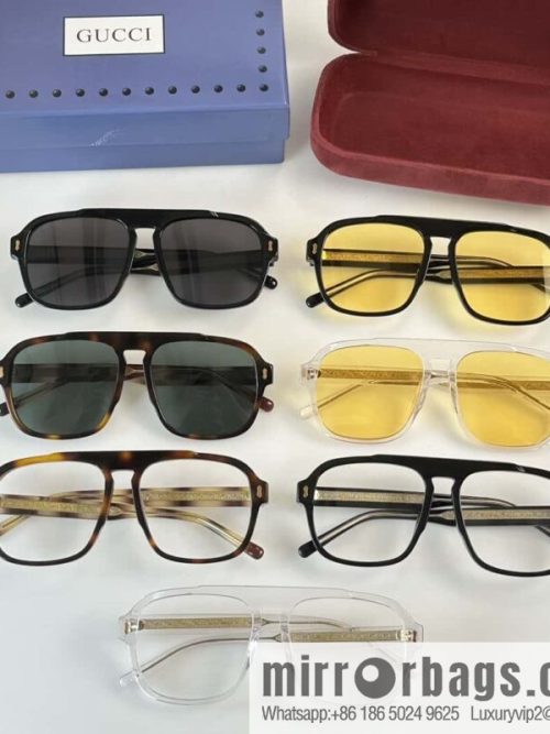 GUCCI Gucci one-piece frame unisex sunglasses