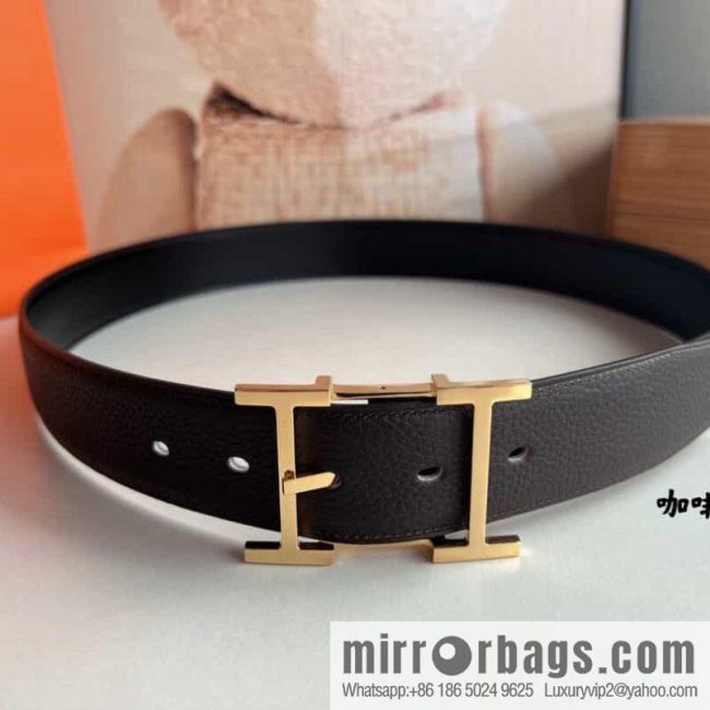 Hermes Hermes 40mm Nathan Double Sided External Belt - Image 4