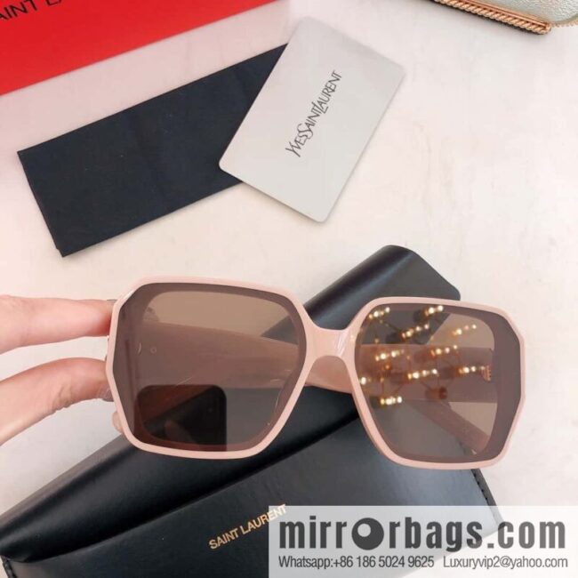 SAINT LAURENL logo women\'s sunglasses