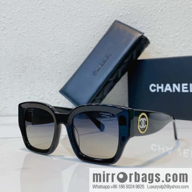 Chanel nylon polarized lens sunglasses