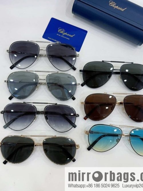 Chopard Round Frame Unisex Sunglasses