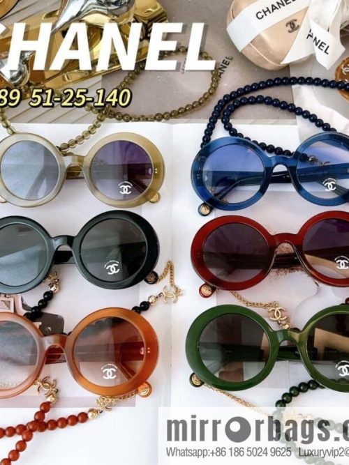 CHANEL Chanel round frame women\'s sunglasses
