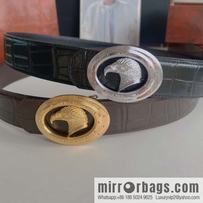 Stefano Ricci Stephen, Cowhide Pressed Textured Belt
