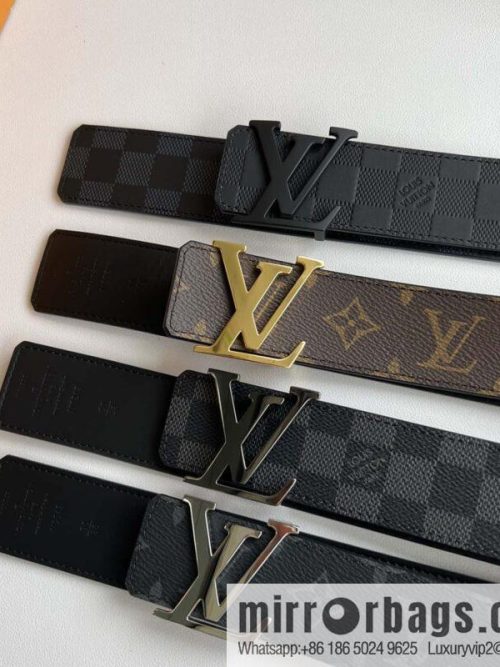 LV INITALES 40mm double-sided belt
