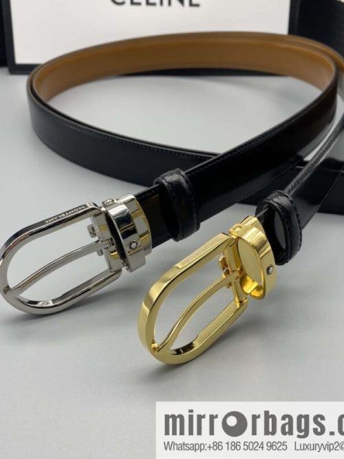 MONTBLANC Montblanc, pin metal, men\'s belt width: 3.0