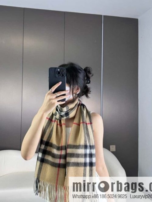 Burberry Burberry 2023 ace word-of-mouth burberry deep water ripple classic cashmere plaid scarf