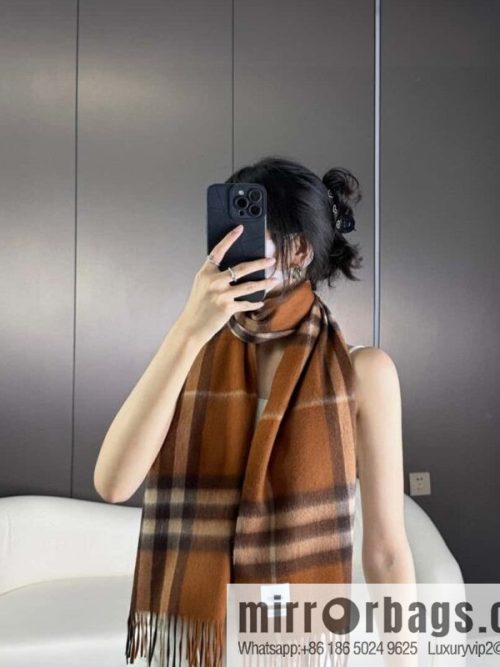 Burberry Burberry 2023 ace word-of-mouth burberry deep water ripple classic cashmere plaid scarf