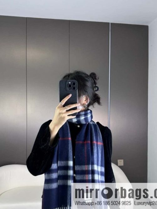 Burberry Burberry 2023 ace word-of-mouth burberry deep water ripple classic cashmere plaid scarf