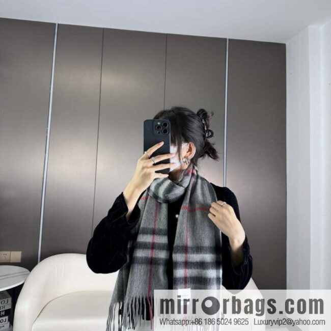 Burberry Burberry 2023 ace word-of-mouth burberry deep water ripple classic cashmere plaid scarf