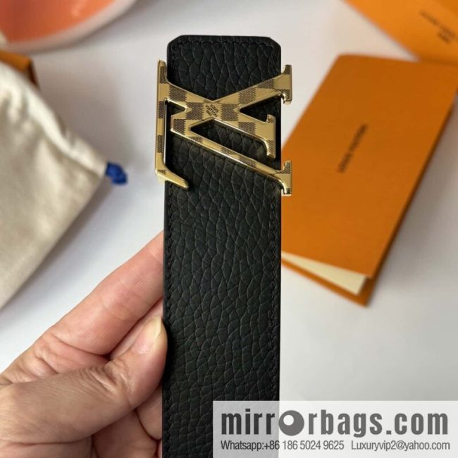 LV DamierLV Double Sided Belt 4.0mm m0458