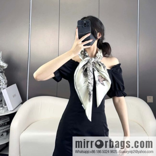 DIOR Around the World · Butterfly, Silk Scarf