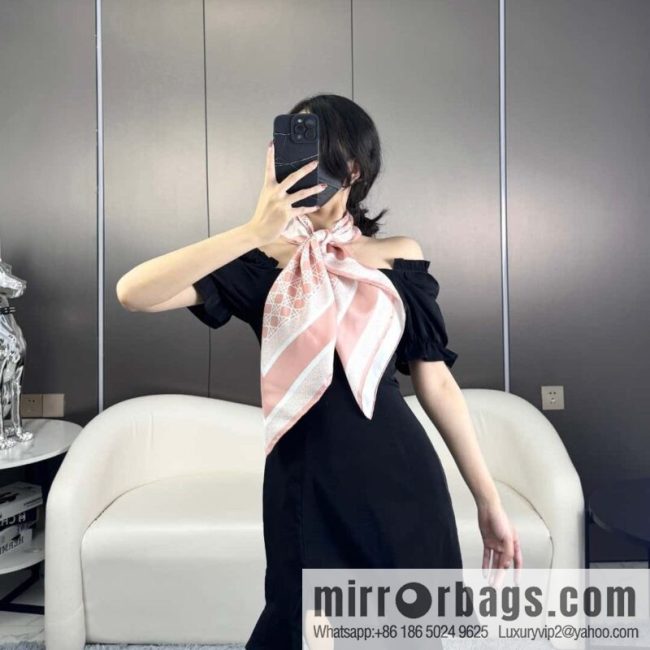 Dior silk scarf