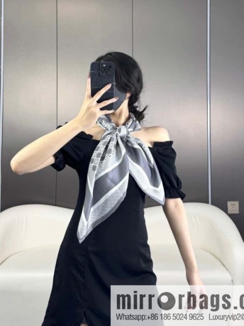 Dior silk scarf