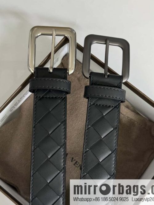Bottega Veneta\'s latest woven style belt 3.5cm