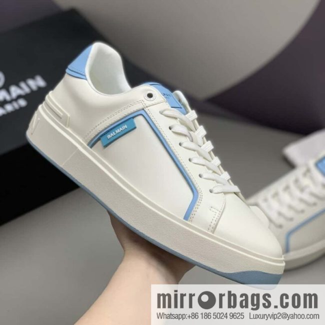 Balmaini Balmain 🔥 Men\'s Casual White Shoes